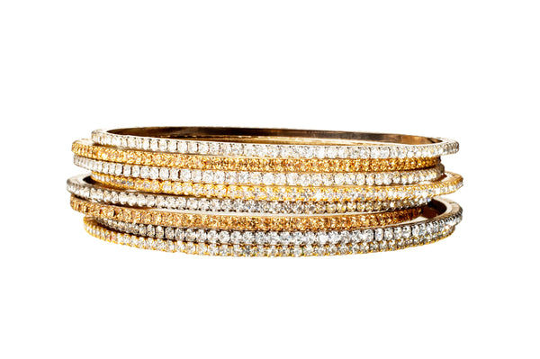 Celebrity Style to Steal: Stacked Bracelets and Bangles