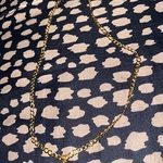 14K Solid Yellow Gold 2.5mm Curb Link Chain Necklace