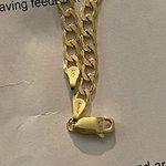 10K Solid Yellow Gold 5.25mm Curb Link Chain Necklace