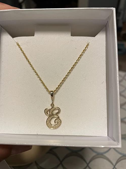 Letter E Pendant