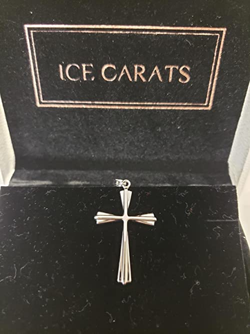 Solid 14k white gold