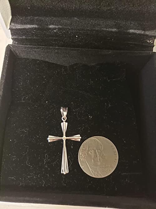 Solid 14k white gold