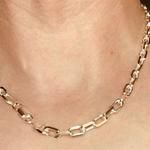 925 Sterling Silver 5.75mm Long Cable Rolo Link Chain Belcher Necklace