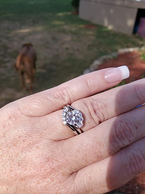 Sterling silver wedding ring