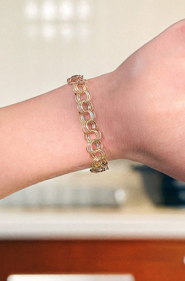 So so nice! The bracelet is charming!