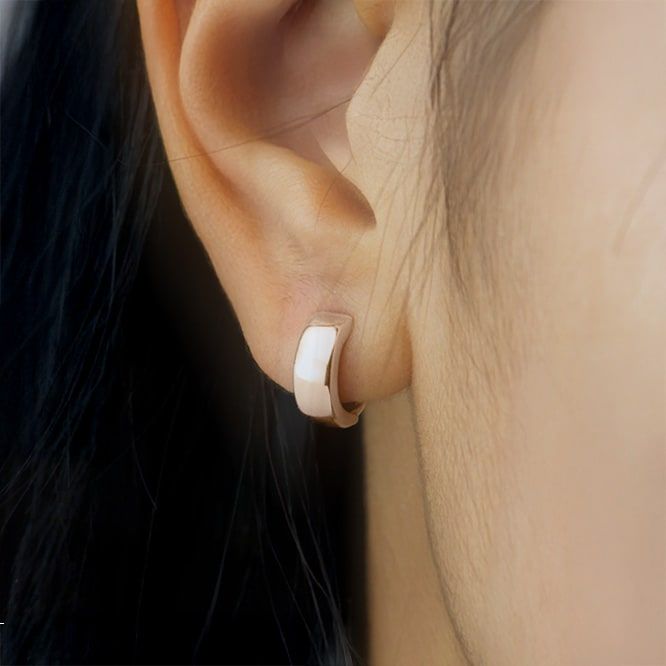 925 Sterling Silver Rodio Placcato Lucido E Spazzolato Lungo Goccia Orecchini Pe - Foto 10