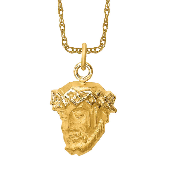 Jesus Face buy Head Medal Charm Necklace Pendant