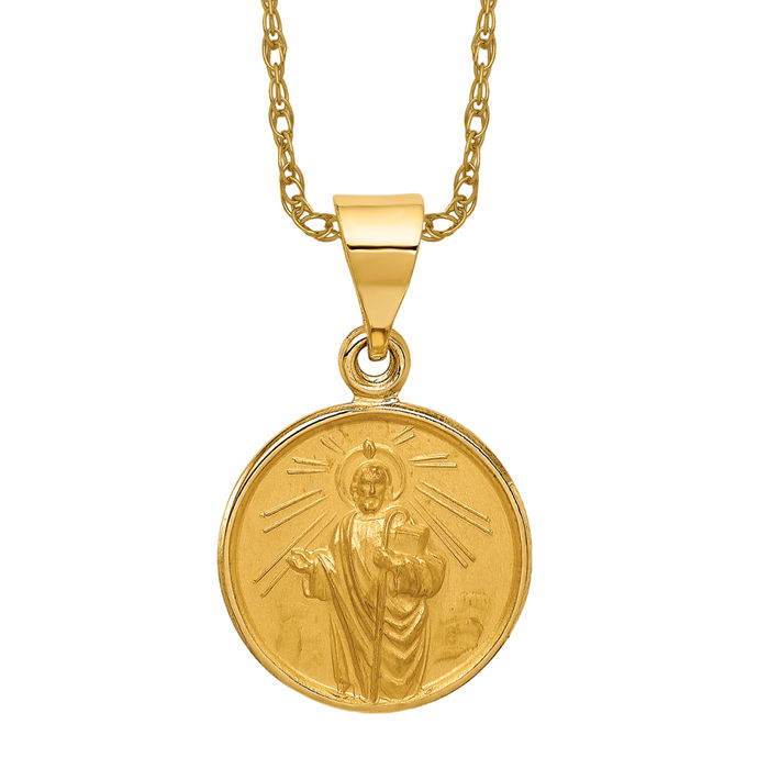 18k Solid Gold Pendant deals