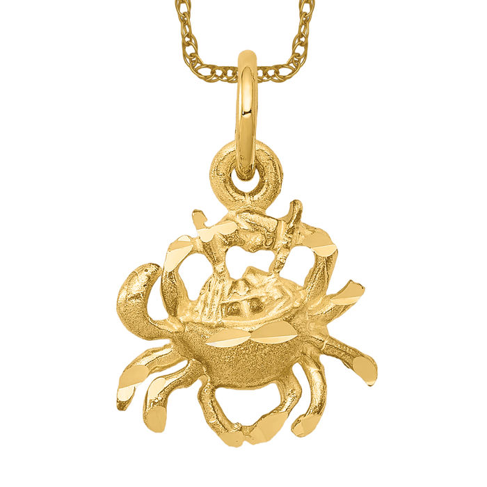 10KT Gold Sea Life newest Lobster Charm