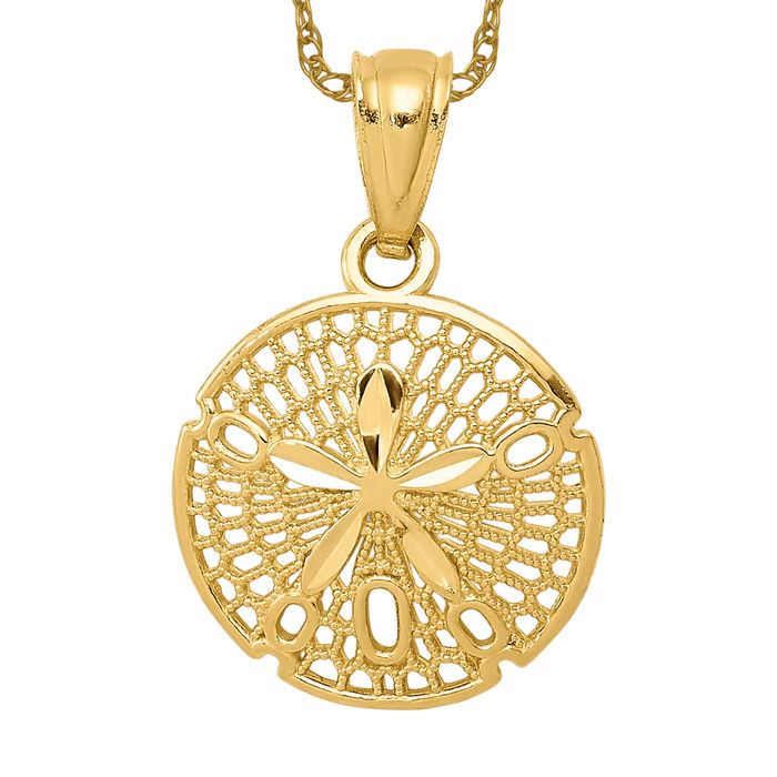 14k Yellow Gold Filigree Starfish Pendant 14k Yellow Gold Filigree Starfish Pendant