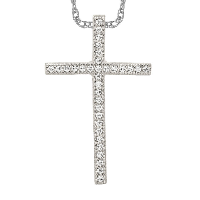 925 Sterling Silver Cross Necklace