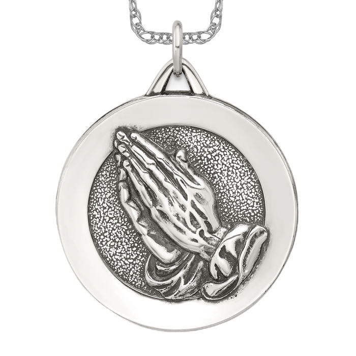 Serenity prayer pendant sterling silver best sale