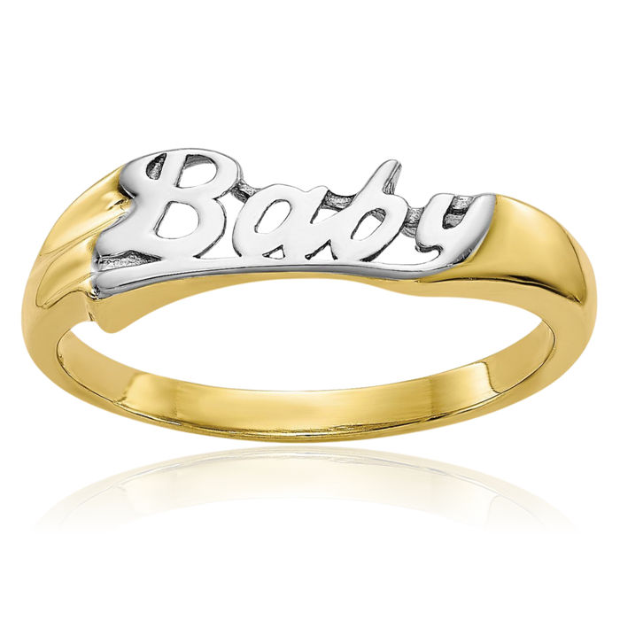 10K Solid Yellow Gold Ring