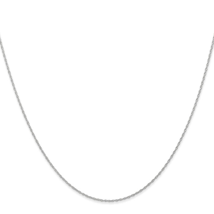 Sold 18k White Gold 18 Inch 0.4mm Chain Necklace