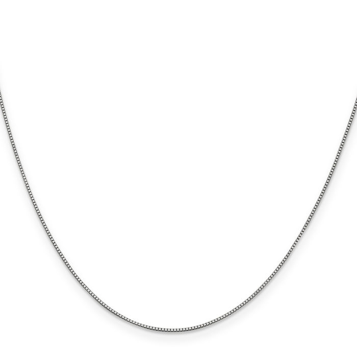 Women's 18 inch white gold chain hotsell