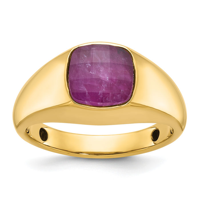 Men's july birthstone rings hotsell