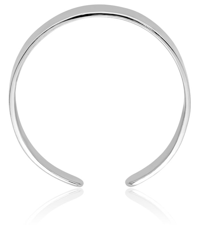 14K Solid White Gold Adjustable Toe Ring Open Midi Band Summer Beach Jewelry
