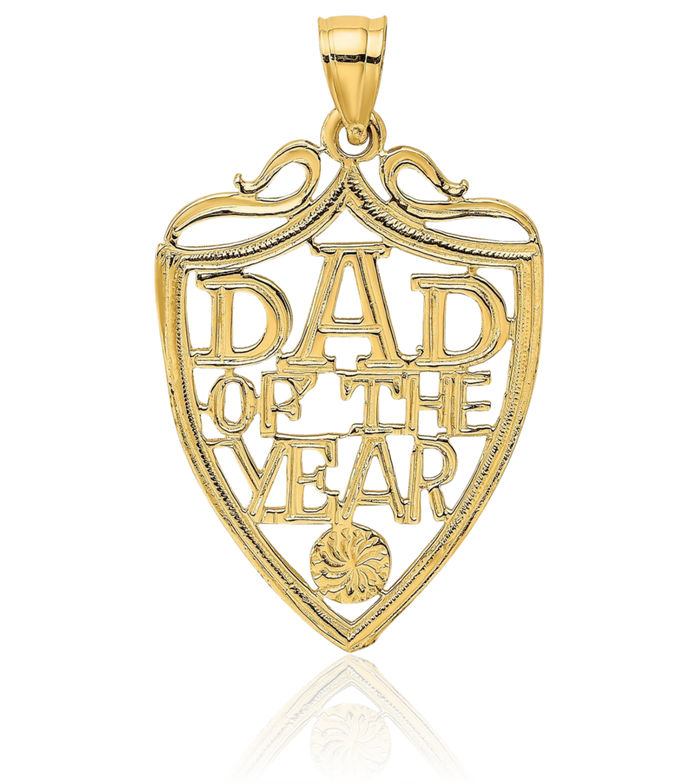 Deals Gold dad charm