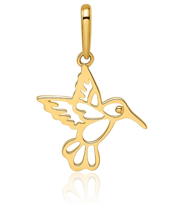 Teeny Tiny Hummingbird Necklace