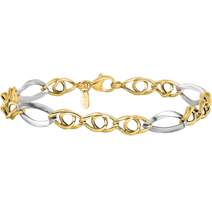 14K Solid Yellow Gold Link Chain Bracelet