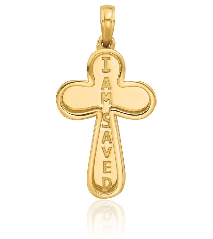 14K Solid Yellow Gold Necklace Chain Pendant Charm