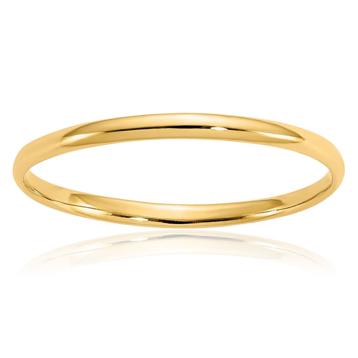 14K Solid Yellow Gold Ring