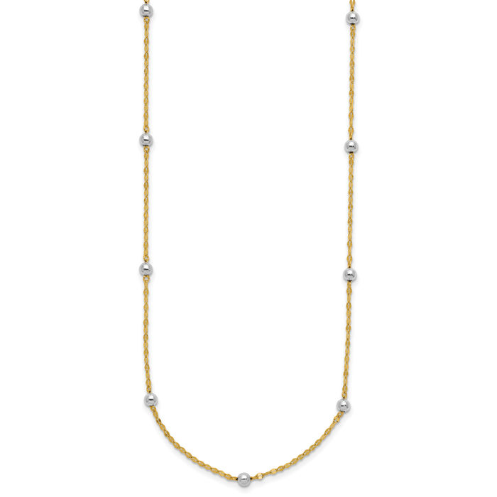 ネックレス・ペンダント Beads Chain Necklace #7822 IMG_E6174_272f49d8-efa1-4e48-