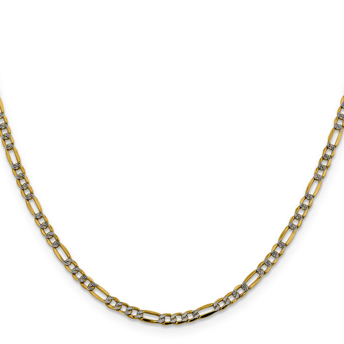 10k Gold Figaro chain sale 16 inch necklace