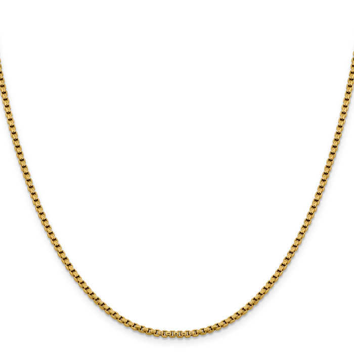 14k gold hot necklace 18 inch