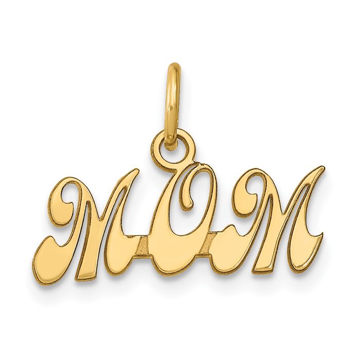 Collana mamma in oro giallo massiccio 14 kt - Foto 11 di 12