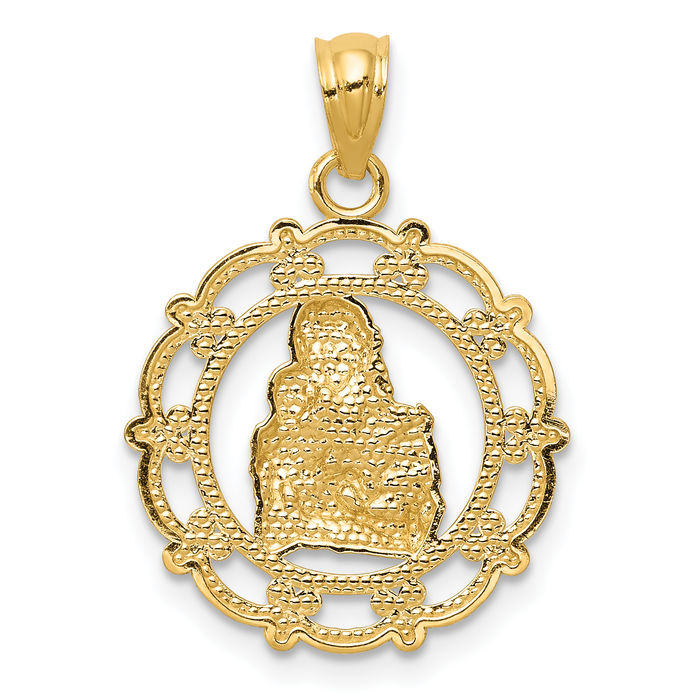 14k Yellow Gold '#1 Daughter' Pendant store