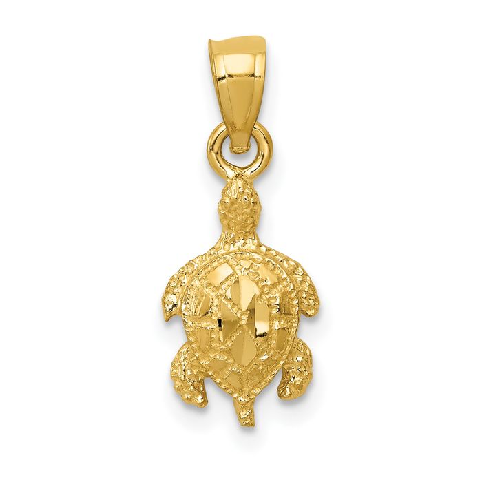 14kt Gold Turtle 2024 Pendant