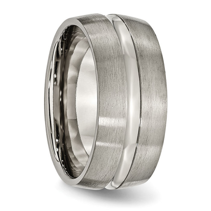 Titanium 10mm Wedding Ring - Picture 11 of 82
