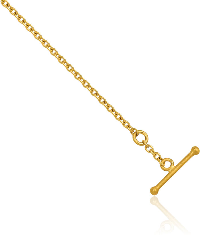 24K Solid Yellow Gold 1.3mm Cable Rolo Link Chain Belcher Necklace