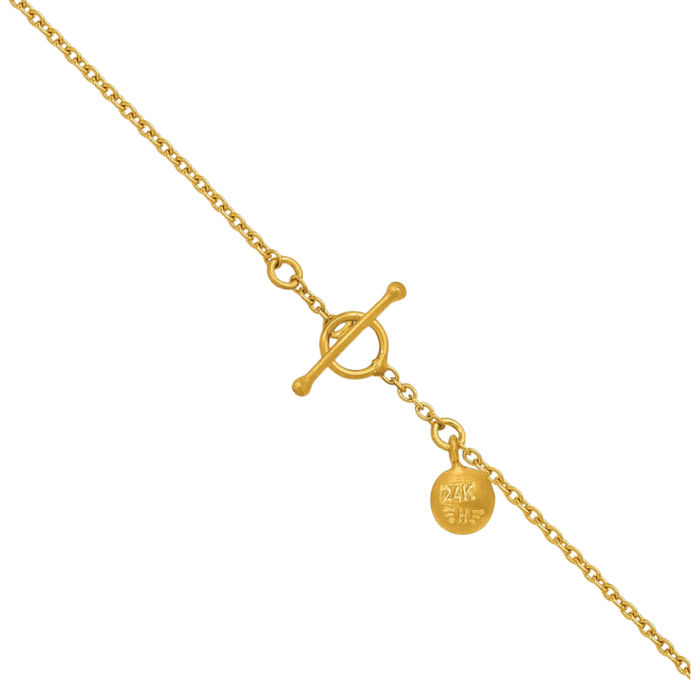 24K Solid Yellow Gold 1.3mm Cable Rolo Link Chain Belcher Necklace