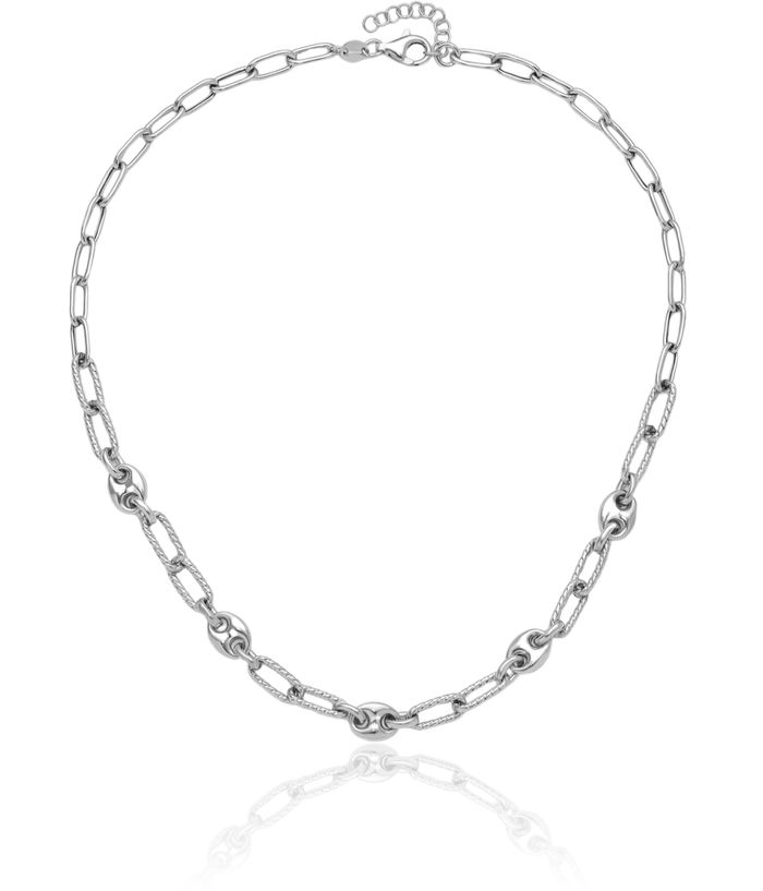 925 Sterling Silver 16 Link Chain Necklace