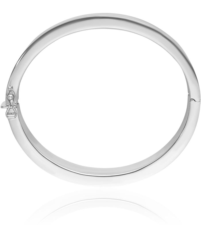 925 Sterling Silver 16mm Bangle Bracelet