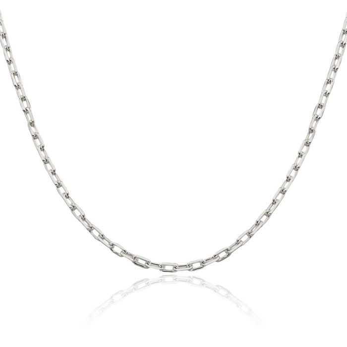 925 Sterling Silver 2.75mm Link Chain Necklace