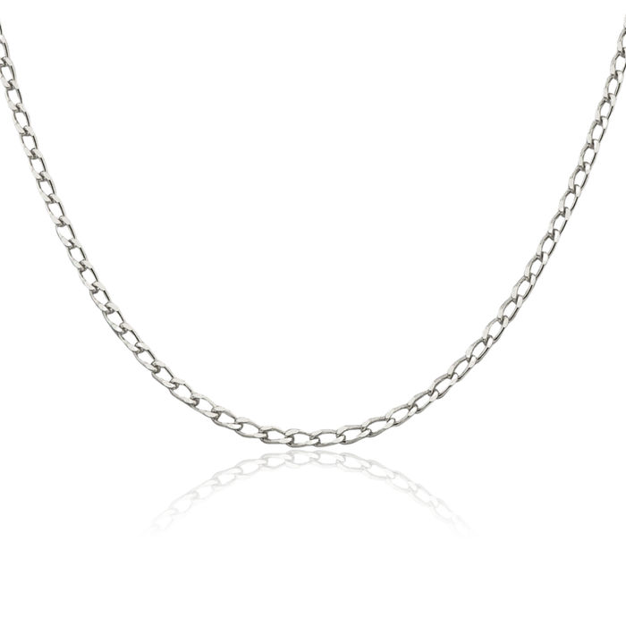 925 Sterling Silver 2.8mm Link Chain Necklace