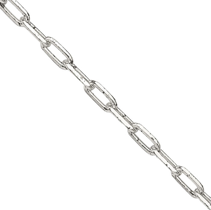 925 Sterling Silver 2mm Link Chain Necklace