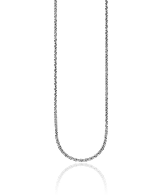 925 Sterling Silver 3.1mm Cable Rolo Link Chain Belcher Necklace