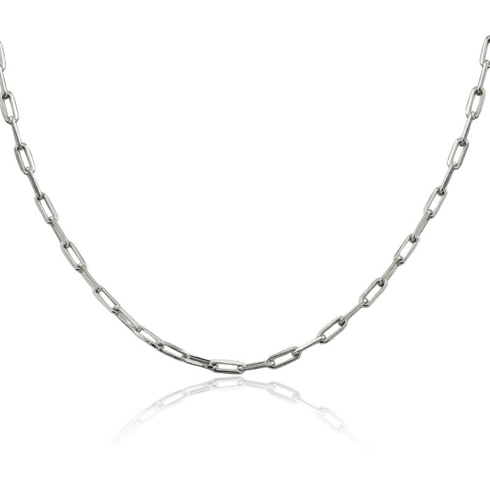 925 Sterling Silver 3.25mm Link Chain Necklace