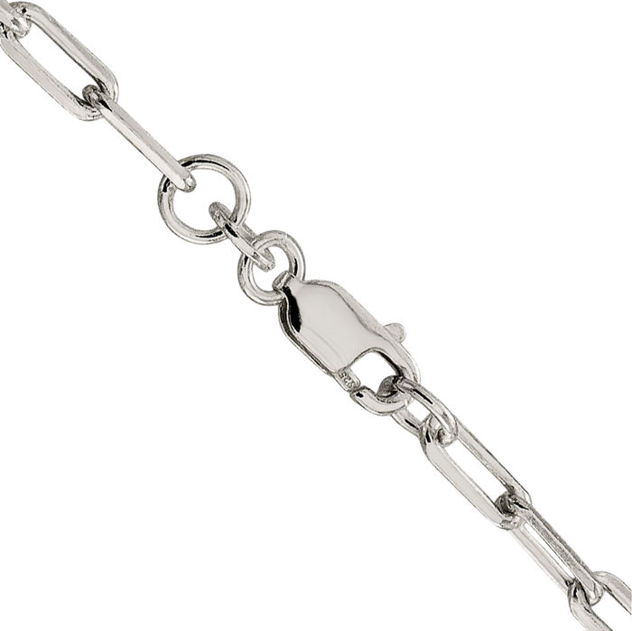 925 Sterling Silver 3.25mm Link Chain Necklace