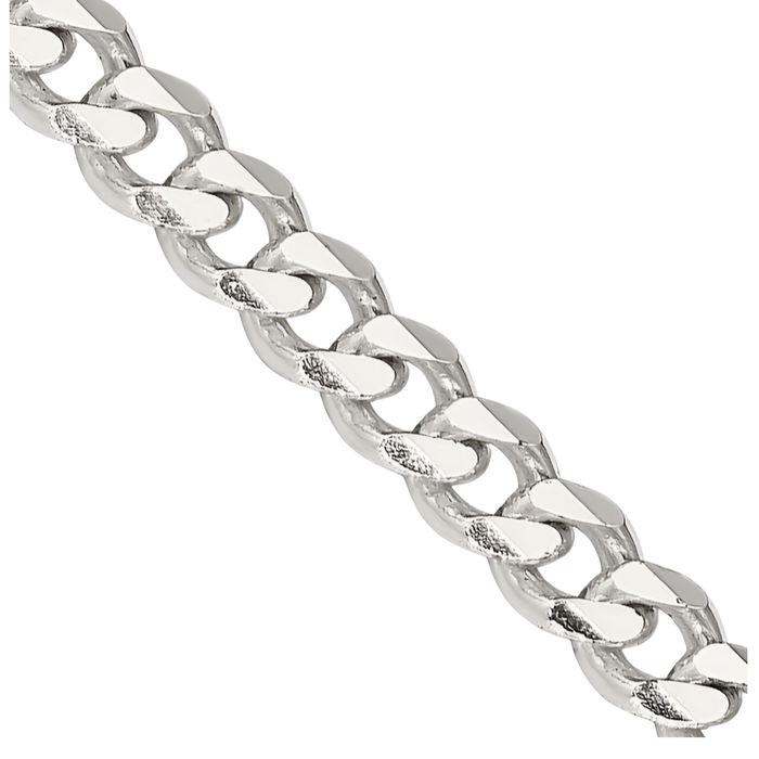 925 Sterling Silver 3.5mm Curb Link Chain Necklace