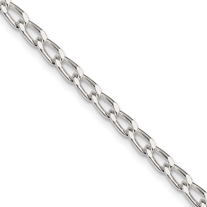 925 Sterling Silver 3.2mm Link Chain Necklace