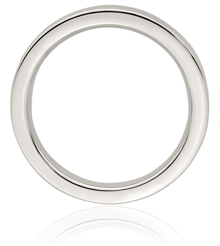 925 Sterling Silver 3mm Comfort Fit Plain Classic Wedding Band Ring