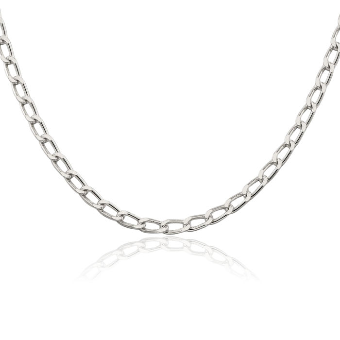 925 Sterling Silver 4.3mm Link Chain Necklace