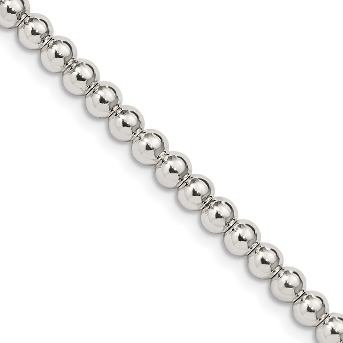 925 Sterling Silver Box Chain Necklace, 4mm silver tube bead outlets necklace chain jewelry making