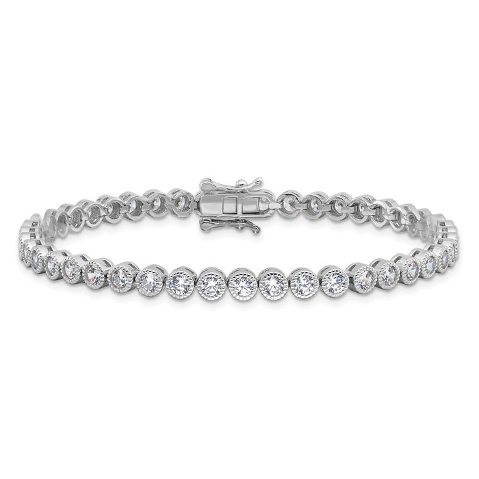 CZ outlet Sterling Silver 925 Tennis Bracelet