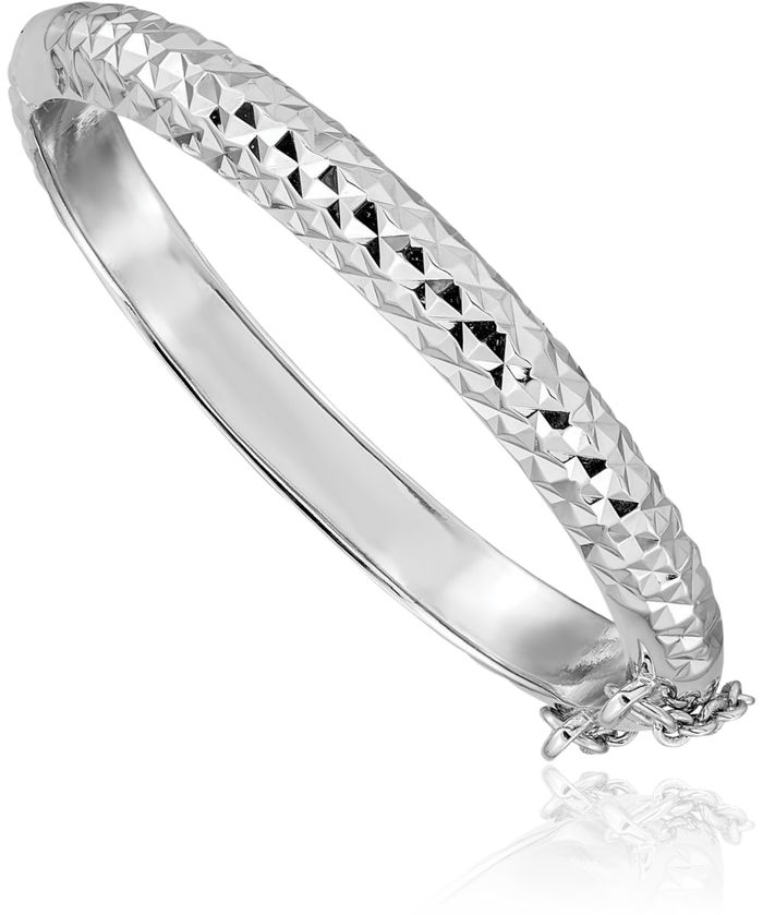 925 Sterling Silver 5.5mm Bangle Bracelet